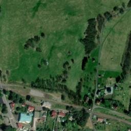 Satellite imagery of [Dolní Podluží] church t., CZ