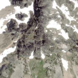 Satellite imagery of Mount Begbie, CA