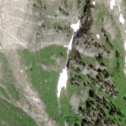 Satellite imagery of Mount Begbie, CA