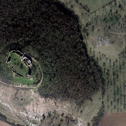 Satellite imagery of Burg Gleichen, DE