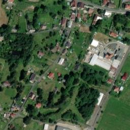 Satellite imagery of [Dolní Podluží] church t., CZ