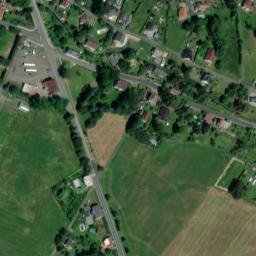 Satellite imagery of [Dolní Podluží] church t., CZ