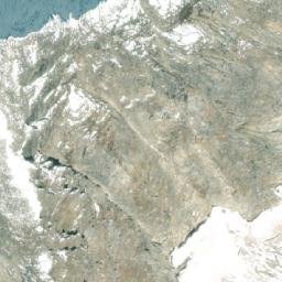 Satellite imagery of Charybdis Mountain, CA