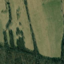 Satellite imagery of Velveta [Dolní Podluží] former textil factory chimney, CZ