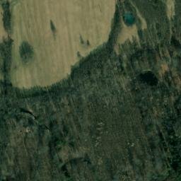Satellite imagery of Velveta [Dolní Podluží] former textil factory chimney, CZ