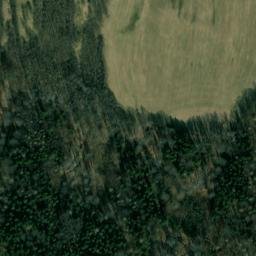 Satellite imagery of Velveta [Dolní Podluží] former textil factory chimney, CZ