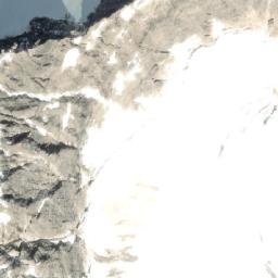 Satellite imagery of Mount Assiniboine, CA