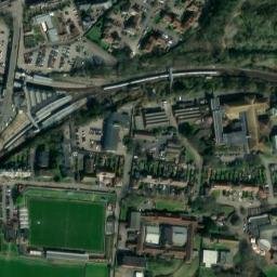 Satellite imagery of Lewes Castle, GB
