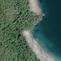 Satellite imagery of Cape Sutil, CA