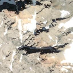 Satellite imagery of Mount Assiniboine, CA
