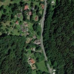 Satellite imagery of Křižavá hora, CZ