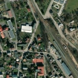 Satellite imagery of H - therma [Hrádek nad Nisou] factory chimney, CZ