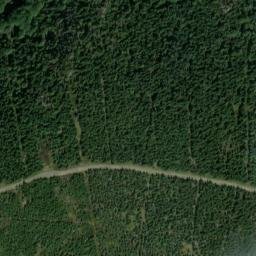 Satellite imagery of Smědavská hora, CZ