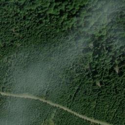 Satellite imagery of Smědavská hora, CZ