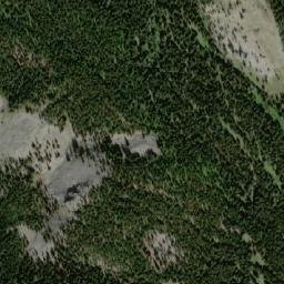 Satellite imagery of Powder Face Ridge, CA
