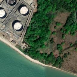 Satellite imagery of St Andrews Castle, GB