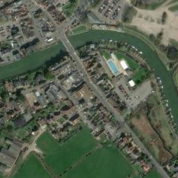 Satellite imagery of Arundel Castle, GB