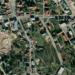 Satellite imagery of H - therma [Hrádek nad Nisou] factory chimney, CZ