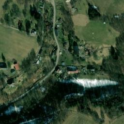 Satellite imagery of [Chrastava-Horní Vítkov] church t., CZ