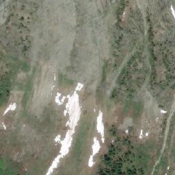 Satellite imagery of Hume Pass, CA