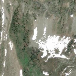 Satellite imagery of Hume Pass, CA