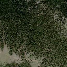 Satellite imagery of Powder Face Ridge, CA