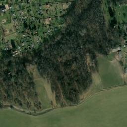 Satellite imagery of [Hrádek nad Nisou] former textil factory chimney, CZ