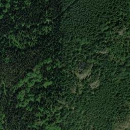 Satellite imagery of Ptači vrchy, CZ