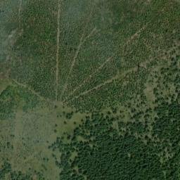 Satellite imagery of Smědavská hora, CZ