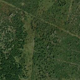 Satellite imagery of Smědavská hora, CZ