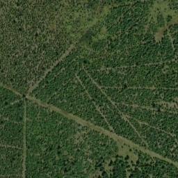 Satellite imagery of Smědavská hora, CZ