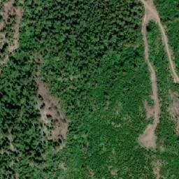 Satellite imagery of Squilax Mountain, CA