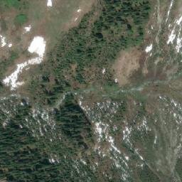 Satellite imagery of Hume Pass, CA