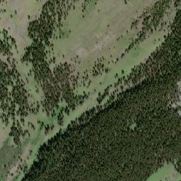Satellite imagery of Powder Face Ridge, CA