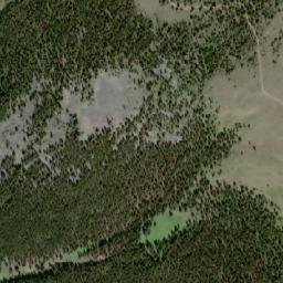 Satellite imagery of Powder Face Ridge, CA