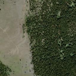 Satellite imagery of Powder Face Ridge, CA