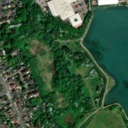 Satellite imagery of Portchester Castle, GB