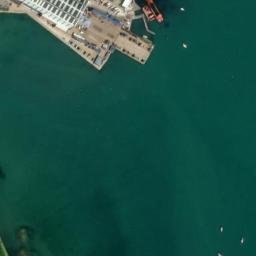 Satellite imagery of Portchester Castle, GB