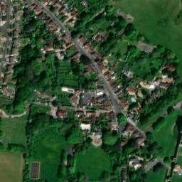 Satellite imagery of Portchester Castle, GB