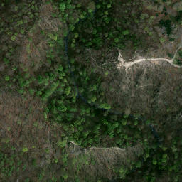 Satellite imagery of Książ - zamek warowny XIIIw., PL