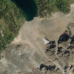 Satellite imagery of Aurora Mountain, CA
