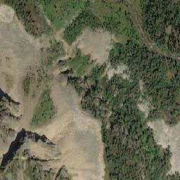 Satellite imagery of Aurora Mountain, CA