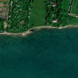 Satellite imagery of Portchester Castle, GB