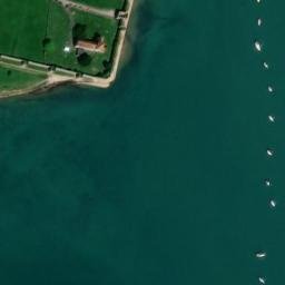 Satellite imagery of Portchester Castle, GB