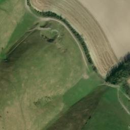 Satellite imagery of Firle Beacon, GB