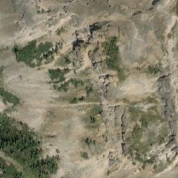 Satellite imagery of Aurora Mountain, CA