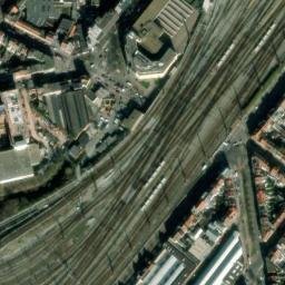 Satellite imagery of Brussels-Midi Eurostar departure, NL