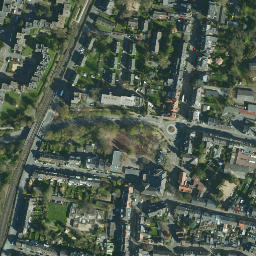 Satellite imagery of Schloß Augustusburg, DE