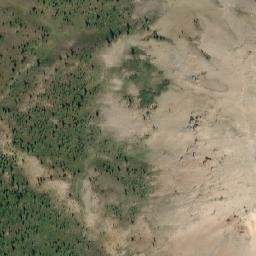 Satellite imagery of Aurora Mountain, CA