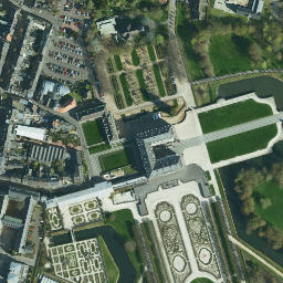 Satellite imagery of Schloß Augustusburg, DE